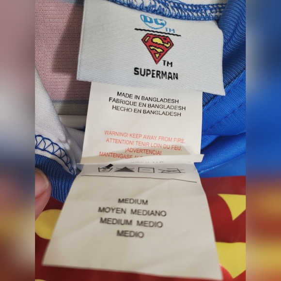 Superman w Muscles Man of Steel childs costume M Rubies No Cape Medium - Picture 10 of 11